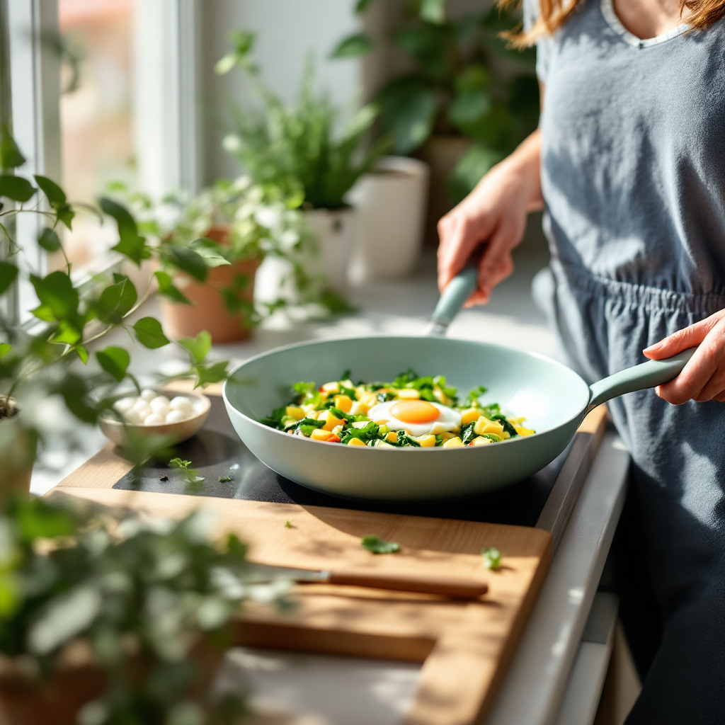 CookAim in a bright kitchen
